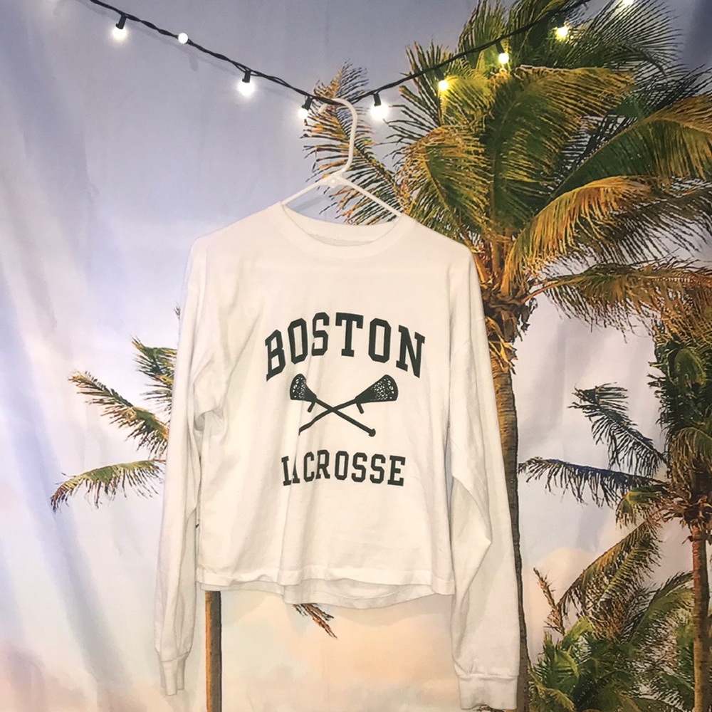 boston lacrosse long sleeve